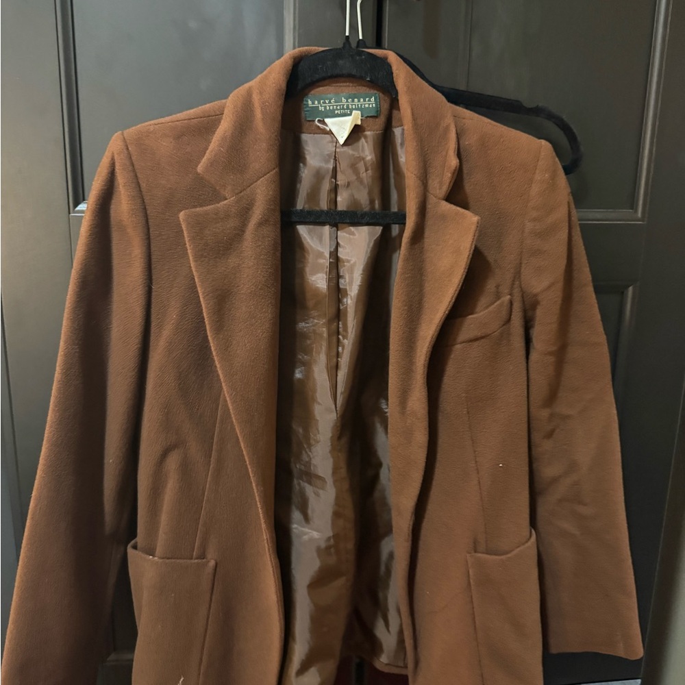 Brown Blazer by Harve Benard